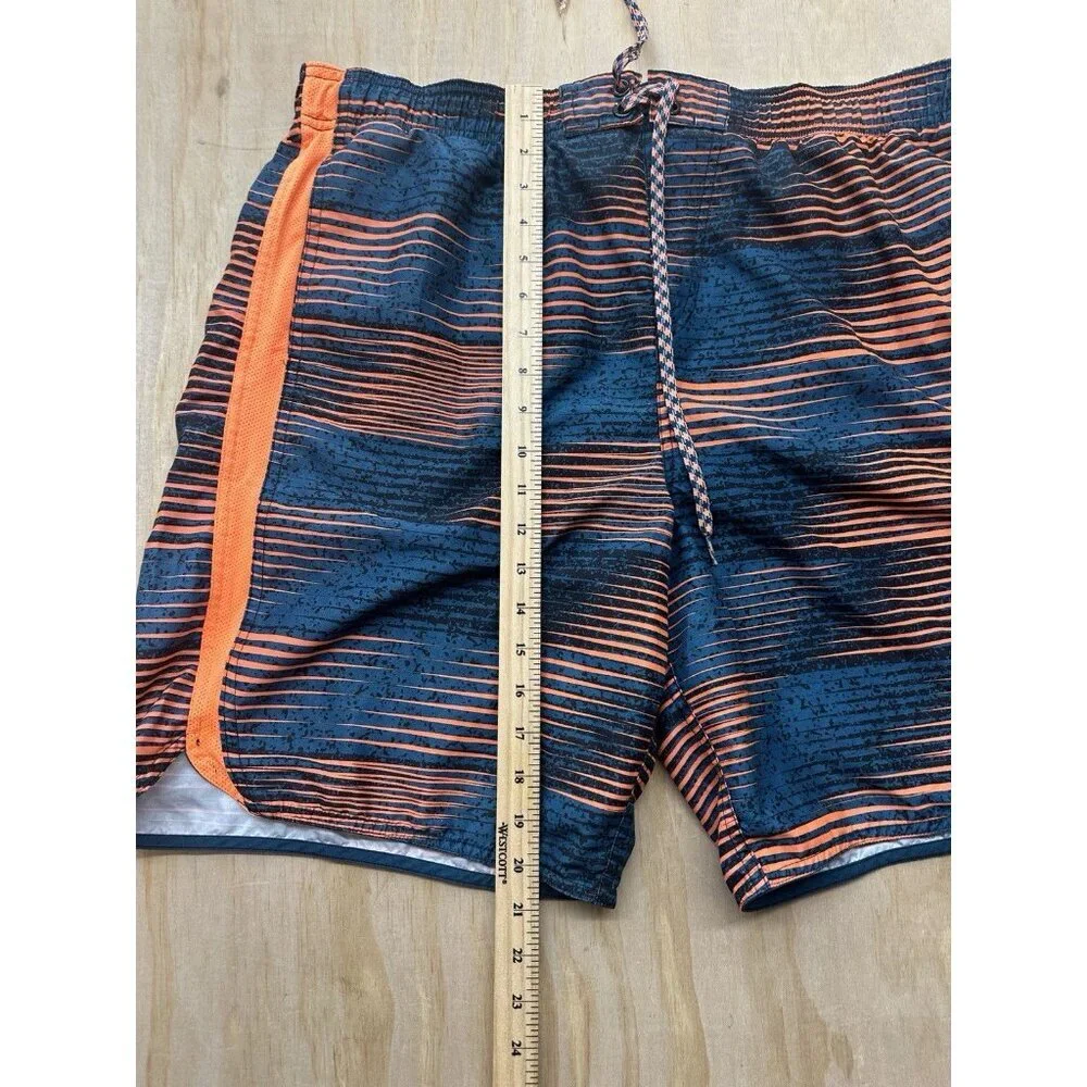 Nike Men’s‎ Swim Trunks XL Orange Blue